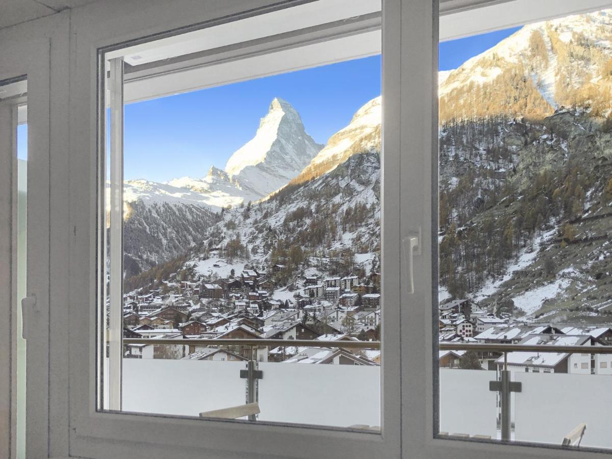 Апартаменты Wake Up To The Matterhorn Церматт Экстерьер фото